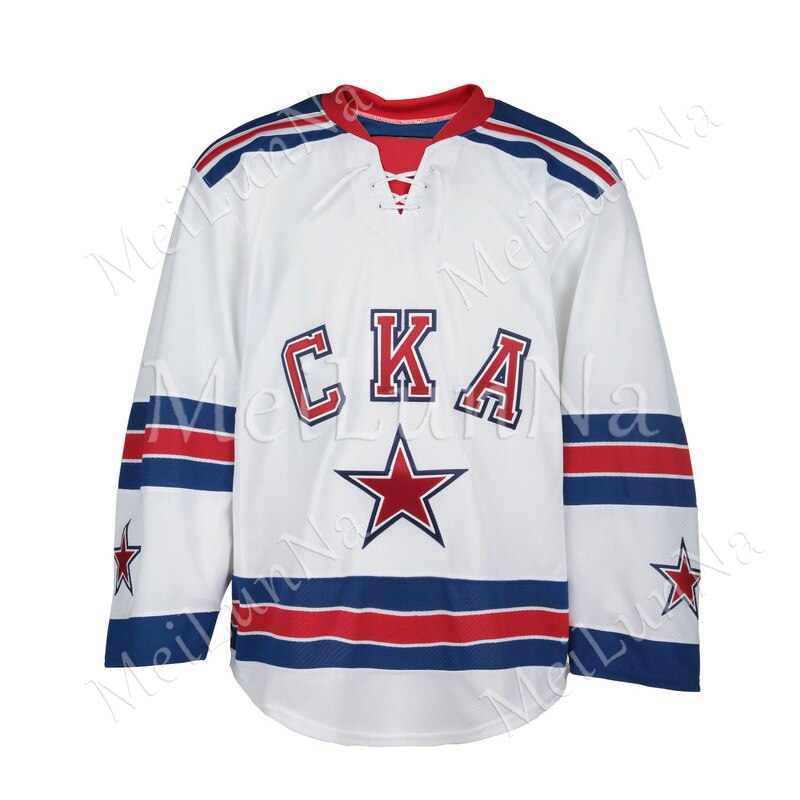 SKA Saint Petersburg jersey 13 Pavel Datsyuk 17 Ilya Kovalchuk 30 Igor Shestyorkin Sewn On Any Name NO.